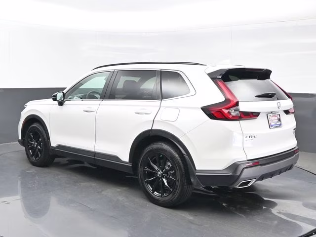 2025 Platinum White Pearl Honda CR-V Hybrid Sport-L AWD SUV