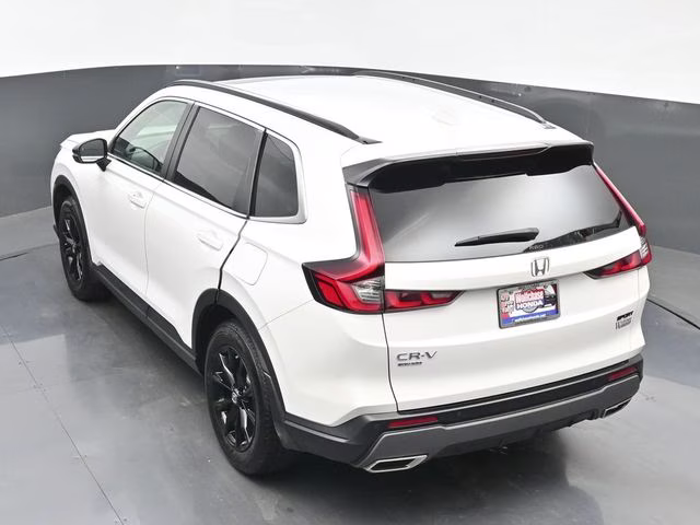 2025 Platinum White Pearl Honda CR-V Hybrid Sport-L AWD SUV