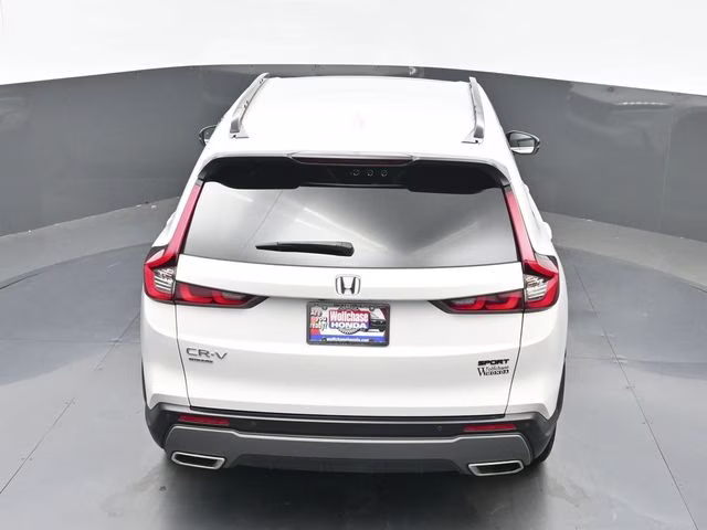 2025 Platinum White Pearl Honda CR-V Hybrid Sport-L AWD SUV