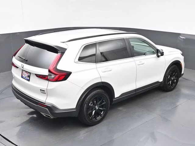 2025 Platinum White Pearl Honda CR-V Hybrid Sport-L AWD SUV