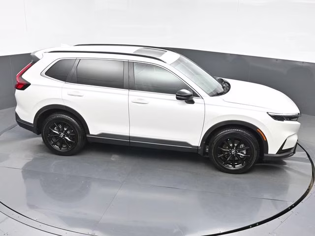 2025 Platinum White Pearl Honda CR-V Hybrid Sport-L AWD SUV
