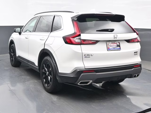 2025 Platinum White Pearl Honda CR-V Hybrid Sport-L AWD SUV