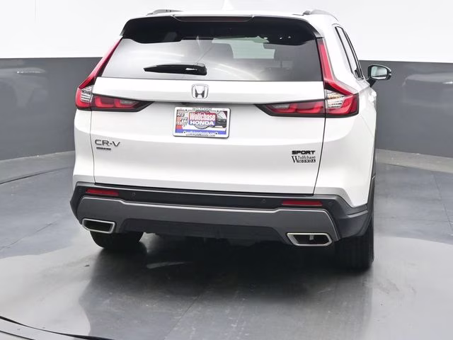 2025 Platinum White Pearl Honda CR-V Hybrid Sport-L AWD SUV
