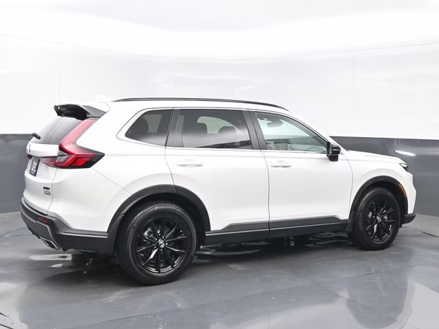 2025 Platinum White Pearl Honda CR-V Hybrid Sport-L AWD SUV