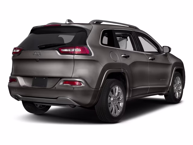 2018 Granite Crystal Metallic Clearcoat Jeep Cherokee Overland FWD SUV