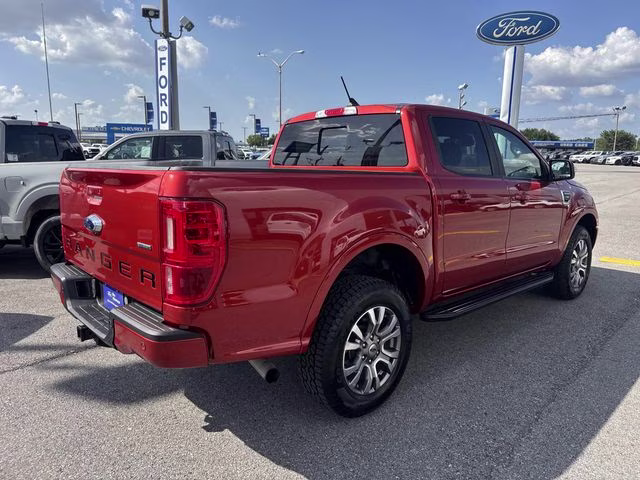 2019 Chili Pepper Red Ford Ranger Lariat RWD Truck