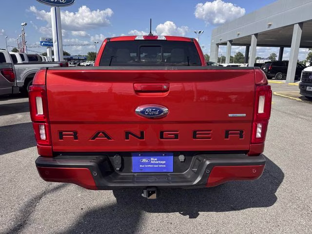 2019 Chili Pepper Red Ford Ranger Lariat RWD Truck