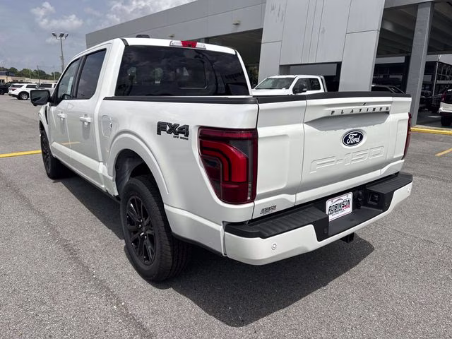 2026 White Metallic Ford F-150 Platinum 4X4 Truck
