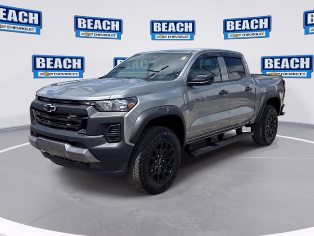 2026 Sterling Gray Metallic Chevrolet Colorado Trail Boss 4X4 Truck