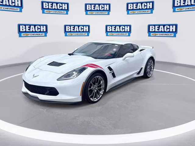 2019 Arctic White Chevrolet Corvette Grand Sport RWD Coupe