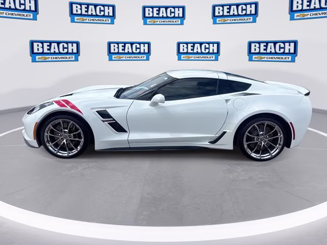 2019 Arctic White Chevrolet Corvette Grand Sport RWD Coupe