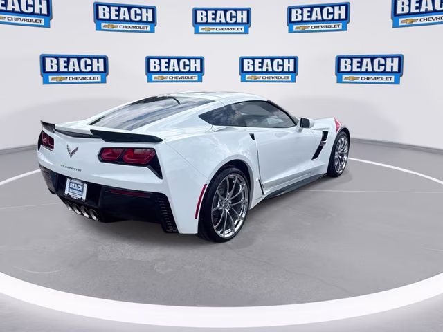 2019 Arctic White Chevrolet Corvette Grand Sport RWD Coupe