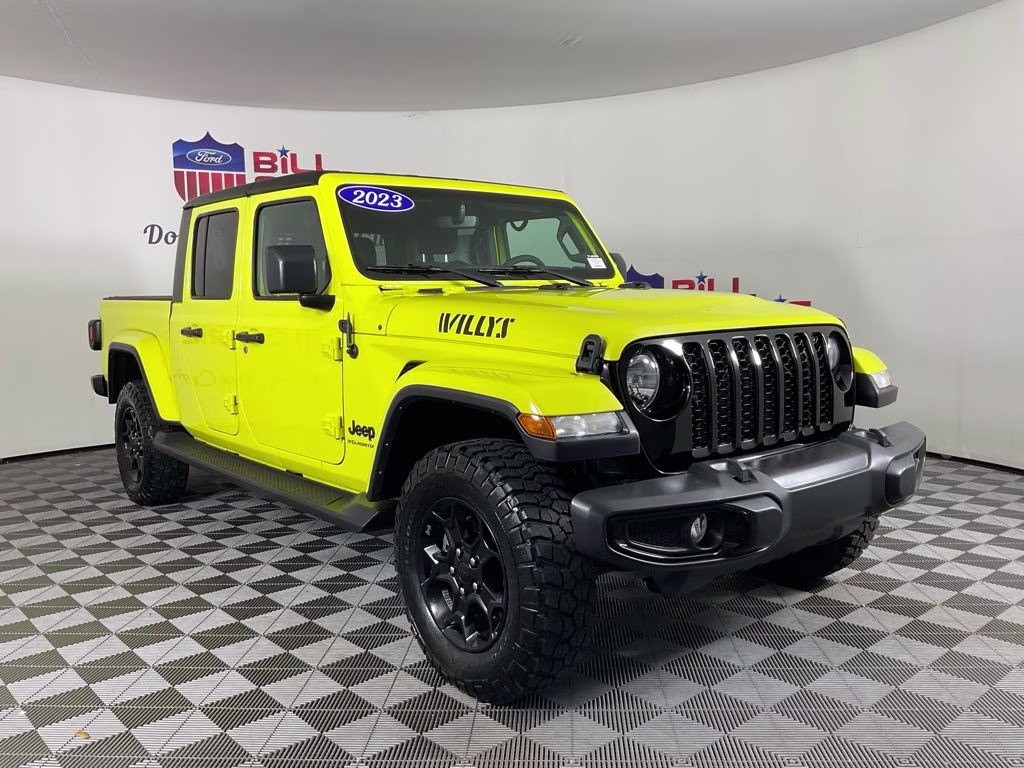 2023 High Velocity Clearcoat Jeep Gladiator Willys 4X4 Truck