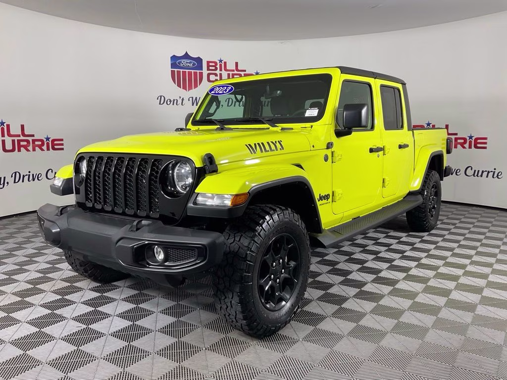 2023 High Velocity Clearcoat Jeep Gladiator Willys 4X4 Truck