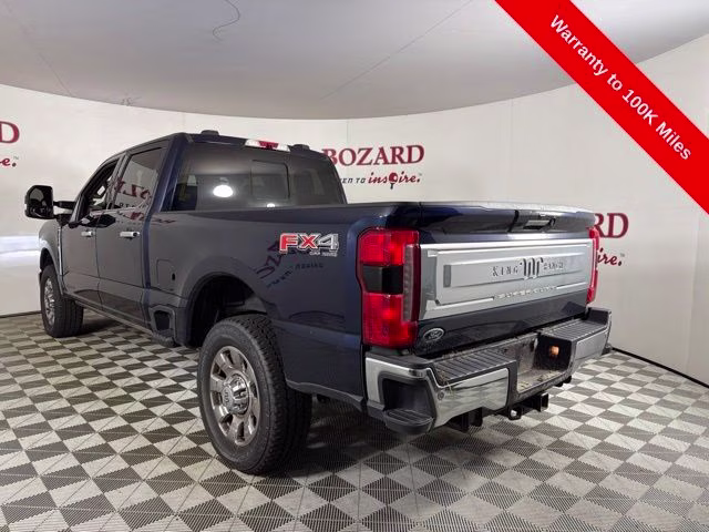 2023 Blue Metallic Ford Super Duty F-350 SRW King Ranch 4X4 Truck