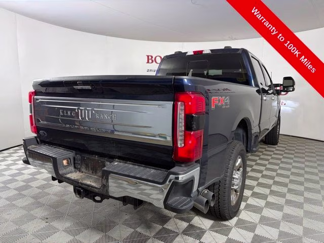 2023 Blue Metallic Ford Super Duty F-350 SRW King Ranch 4X4 Truck