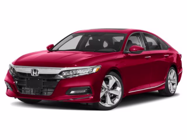 2018 Red Honda Accord Touring 2.0T FWD Sedan