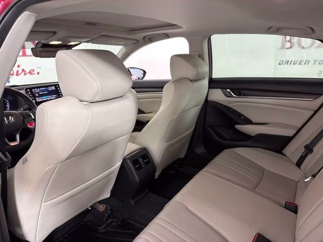 2018 Red Honda Accord Touring 2.0T FWD Sedan