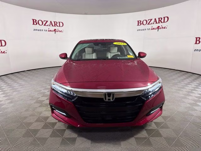2018 Red Honda Accord Touring 2.0T FWD Sedan