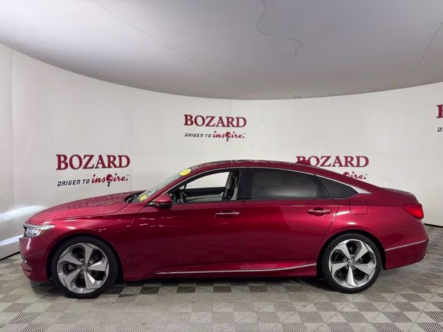 2018 Red Honda Accord Touring 2.0T FWD Sedan