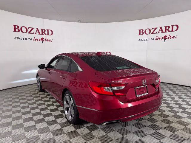 2018 Red Honda Accord Touring 2.0T FWD Sedan