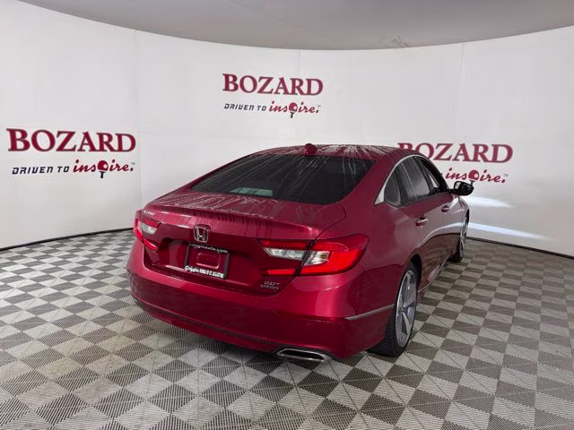 2018 Red Honda Accord Touring 2.0T FWD Sedan