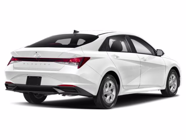2023 White Pearl Hyundai Elantra SE FWD Sedan