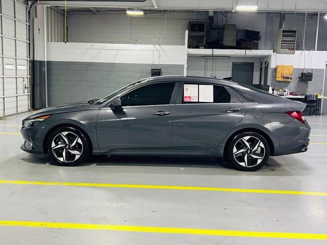 2023 Ecotronic Gray Hyundai Elantra Limited FWD Sedan