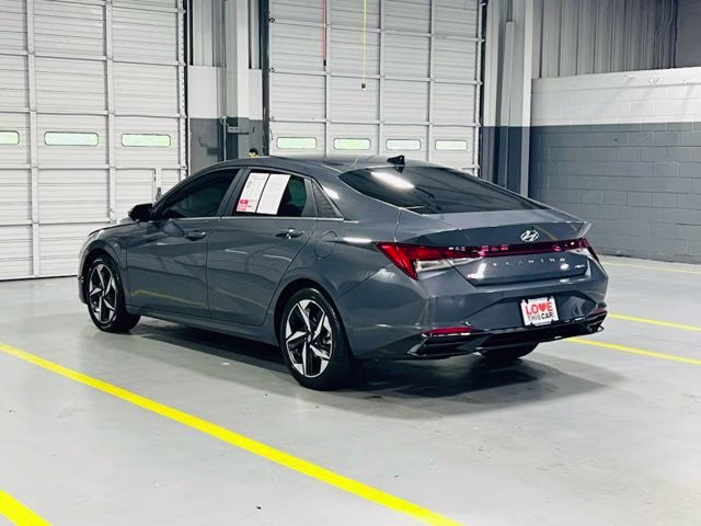 2023 Ecotronic Gray Hyundai Elantra Limited FWD Sedan