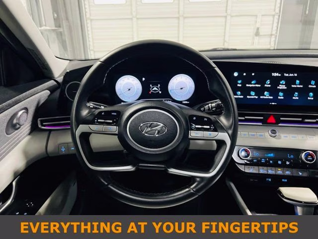 2023 Ecotronic Gray Hyundai Elantra Limited FWD Sedan