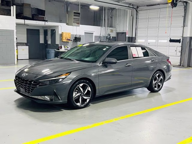 2023 Ecotronic Gray Hyundai Elantra Limited FWD Sedan