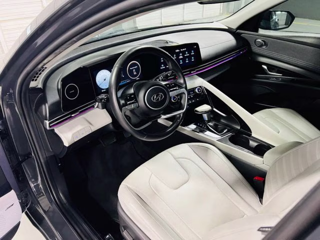 2023 Ecotronic Gray Hyundai Elantra Limited FWD Sedan