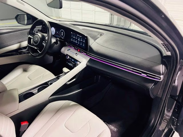 2023 Ecotronic Gray Hyundai Elantra Limited FWD Sedan