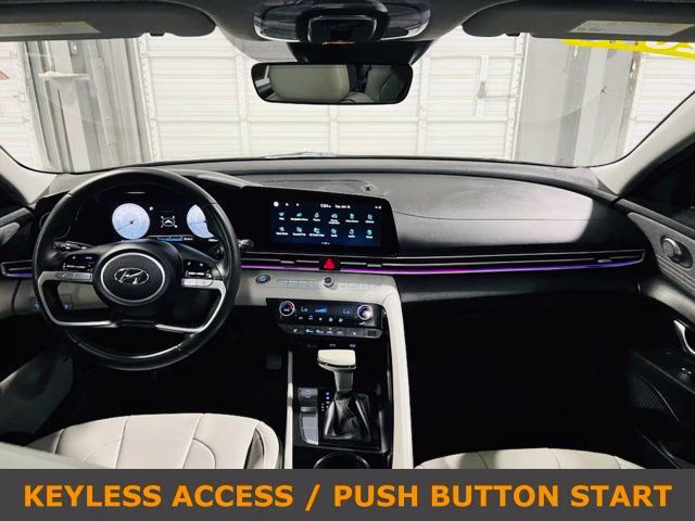 2023 Ecotronic Gray Hyundai Elantra Limited FWD Sedan