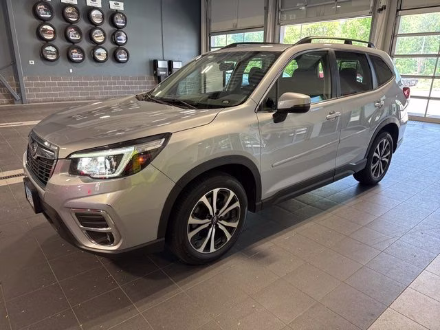 2019 Ice Silver Metallic Subaru Forester Limited AWD SUV