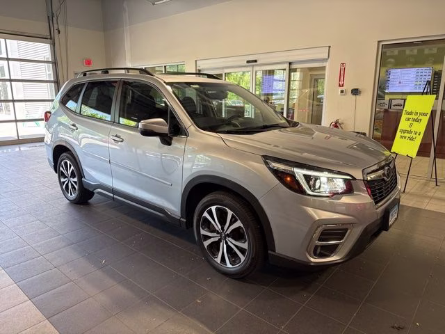 2019 Ice Silver Metallic Subaru Forester Limited AWD SUV
