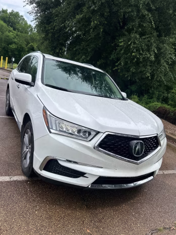 2020 White Acura MDX 3.5L FWD SUV
