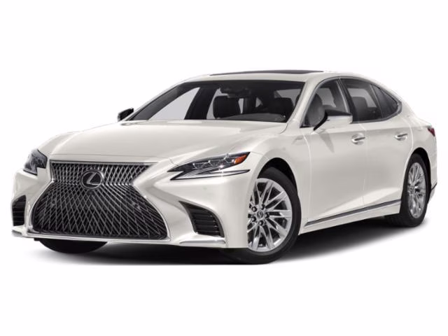 2018 White Pearl Lexus LS 500 Base RWD Sedan