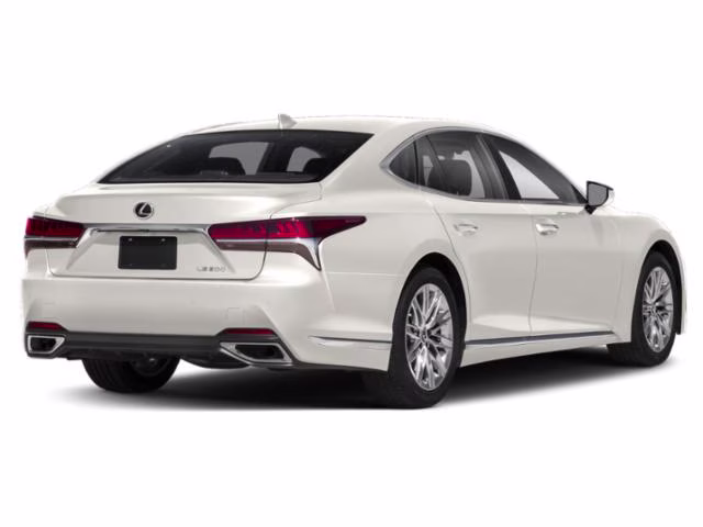 2018 White Pearl Lexus LS 500 Base RWD Sedan