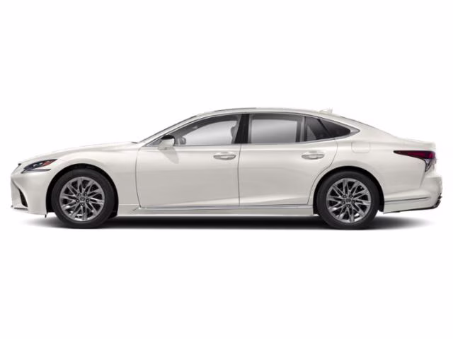 2018 White Pearl Lexus LS 500 Base RWD Sedan