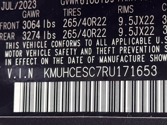 2024 Makalu Gray Matte Genesis GV80 3.5T Advanced AWD SUV
