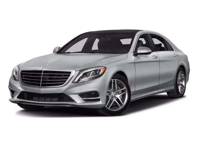 2016 Black Mercedes-Benz S-Class S 550 RWD Sedan
