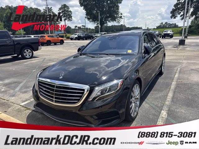 2016 Black Mercedes-Benz S-Class S 550 RWD Sedan