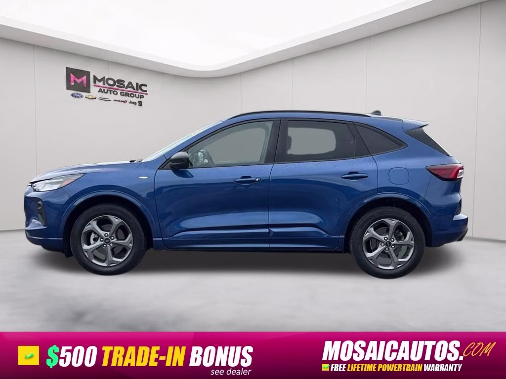 2023 Blue Metallic Ford Escape ST-Line AWD SUV