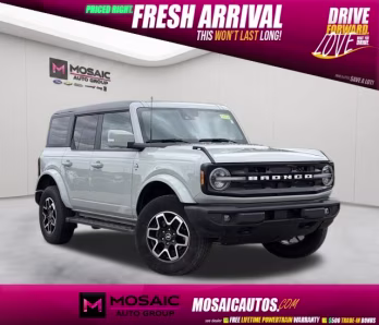 2024 Cactus Ford Bronco Outer Banks 4X4 SUV