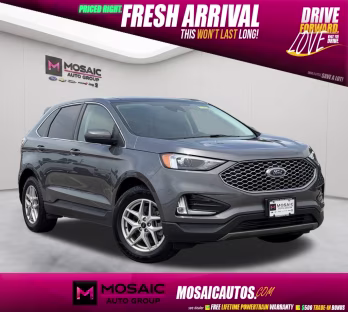 2023 Gray Metallic Ford Edge SEL AWD SUV