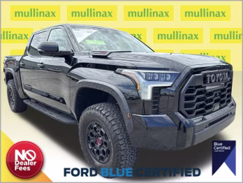 2024 Midnight Black Metallic Toyota Tundra Hybrid TRD Pro 4X4 Truck