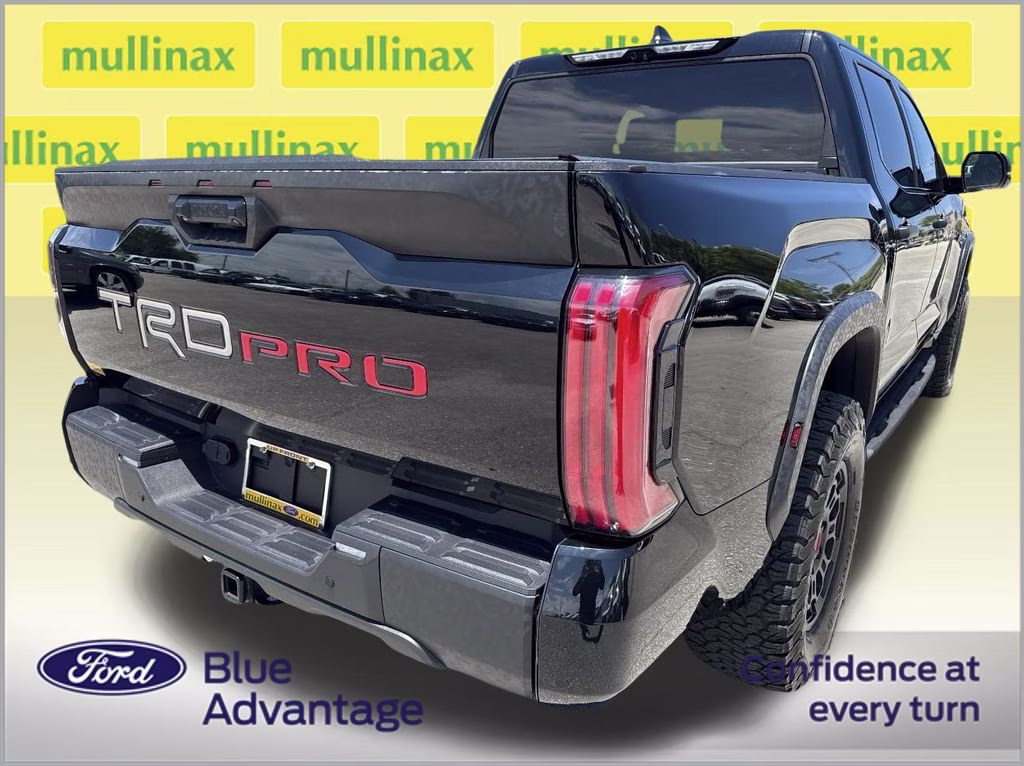 2024 Midnight Black Metallic Toyota Tundra Hybrid TRD Pro 4X4 Truck