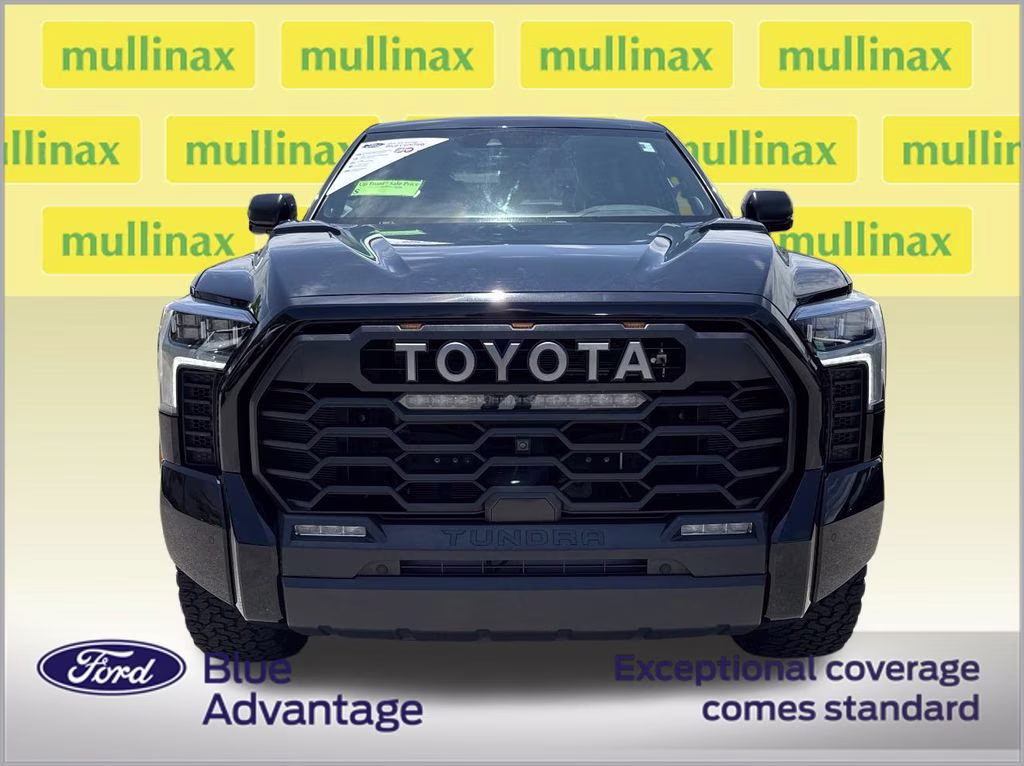 2024 Midnight Black Metallic Toyota Tundra Hybrid TRD Pro 4X4 Truck