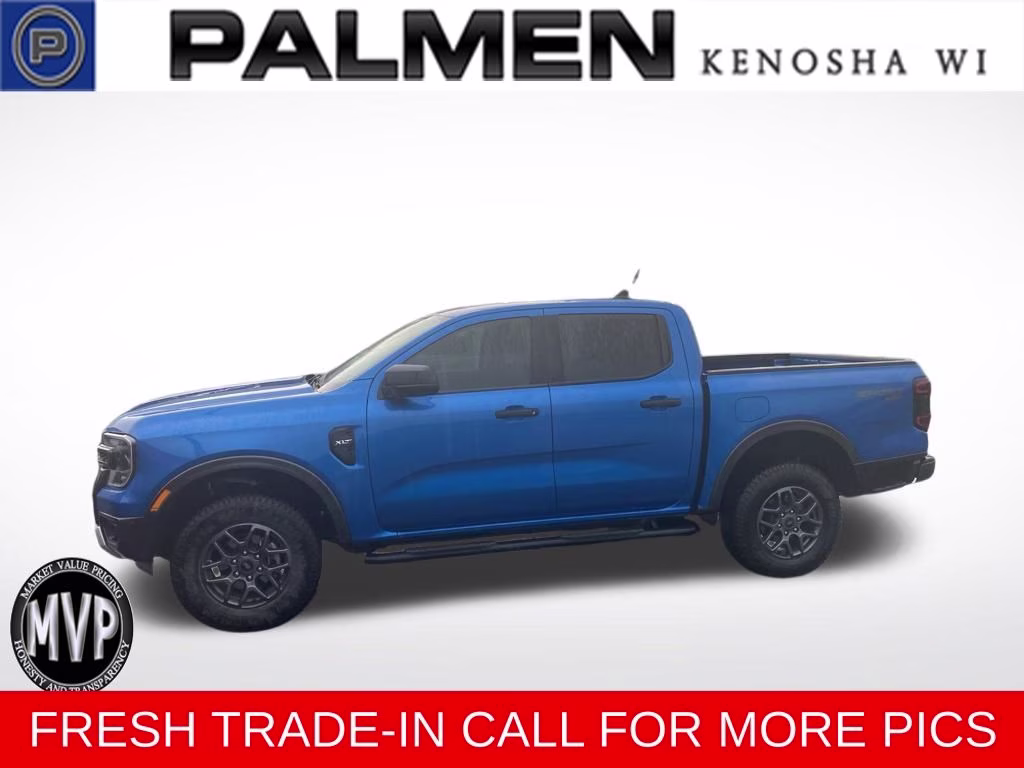 2024 Blue Metallic Ford Ranger XLT 4X4 Truck
